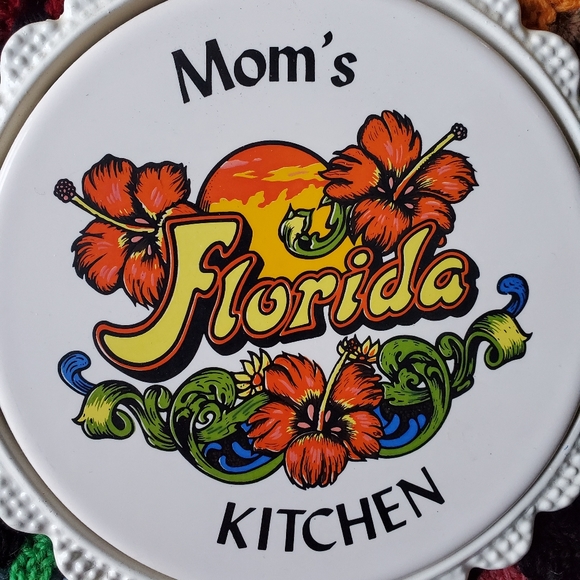 Vintage Mid-State Mom's Florida Kitchen Trivet - Picture 4 of 10